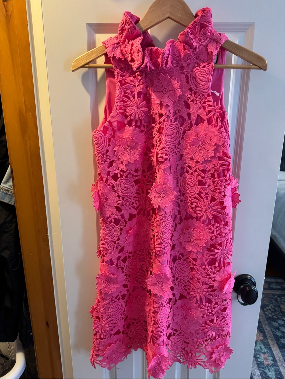 Tuckernuck Floral appliqué dress XXS/XS